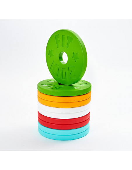 Fit Kidz Gewichtsscheibe Blau (2er Set)